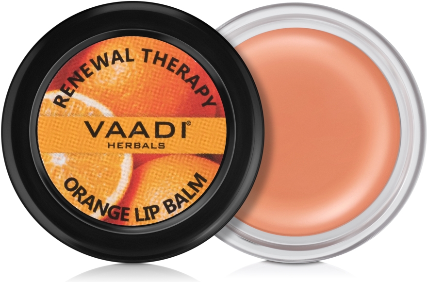 Бальзам для губ с апельсином - Vaadi Herbals Orange lip Balm