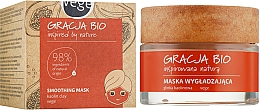 Розгладжувальна маска для обличчя з каоліновою глиною - Gracja Bio Smoothing Mask — фото N1