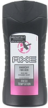 Духи, Парфюмерия, косметика Гель для душа - Axe Anarchy Shower Gel For Her