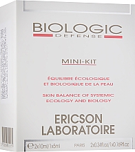 Парфумерія, косметика Міні-набір - Ericson Laboratoire Biologic Defense Mini-Kit (cr/10 ml + ser/10ml + cr/10 ml)