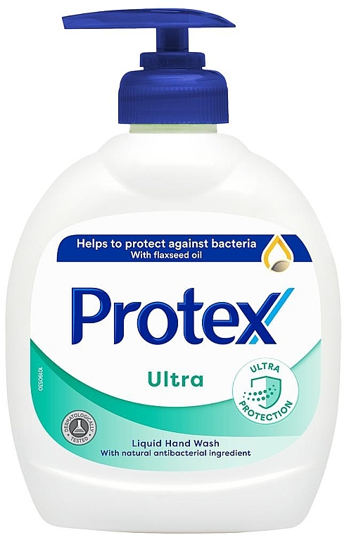 Антибактеріальне рідке мило - Protex Ultra Antibacterial Liquid Hand Wash — фото N1