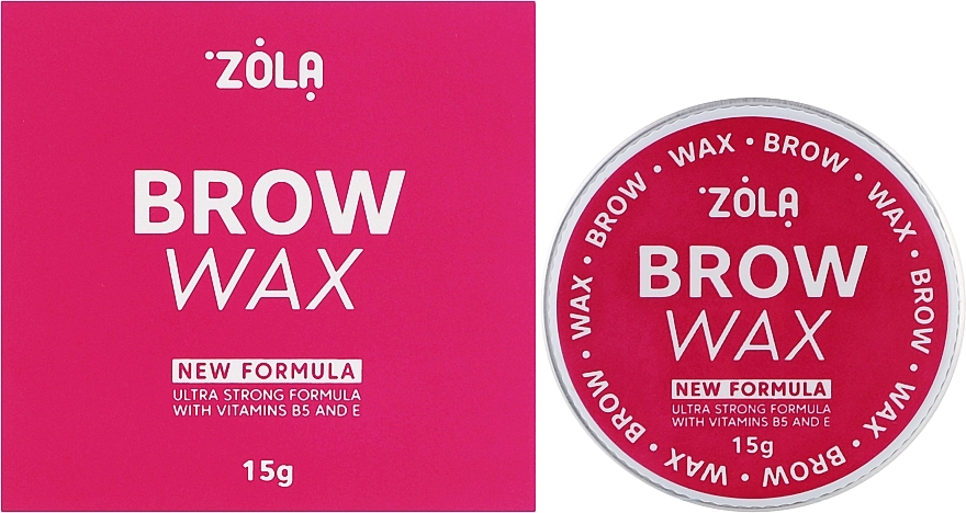 УЦЕНКА Воск для фиксации бровей - Zola Brow Wax (мини) * — фото N2