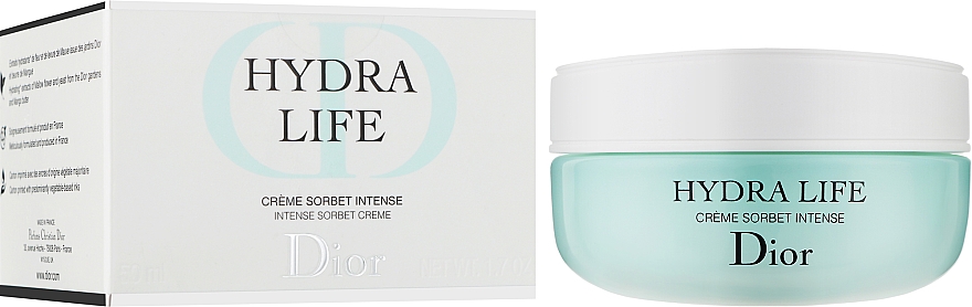 Увлажняющий крем-сорбет для лица и шеи - Dior Hydra Life Intense Sorbet Creme — фото N2