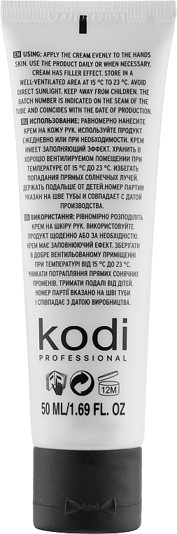 Крем для рук - Kodi Professional Hand Cream-Filler — фото N2