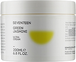 Парфумерія, косметика Крем для тіла "Green Jasmine" - Seventeen Ultra Cream