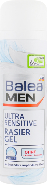 Гель для бритья - Balea Men Ultra Sensitive Rasier Gel — фото N1