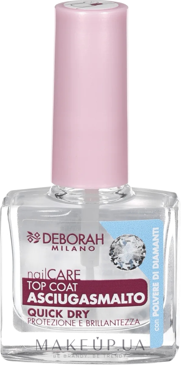 Швидковисихальне верхнє покриття для нігтів - Deborah Quick Dry — фото 8.5ml