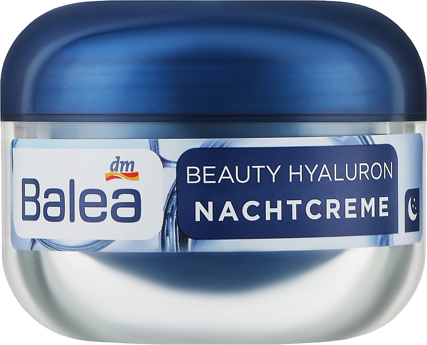 Ночной крем для лица - Balea Beauty Hyaluron — фото N1