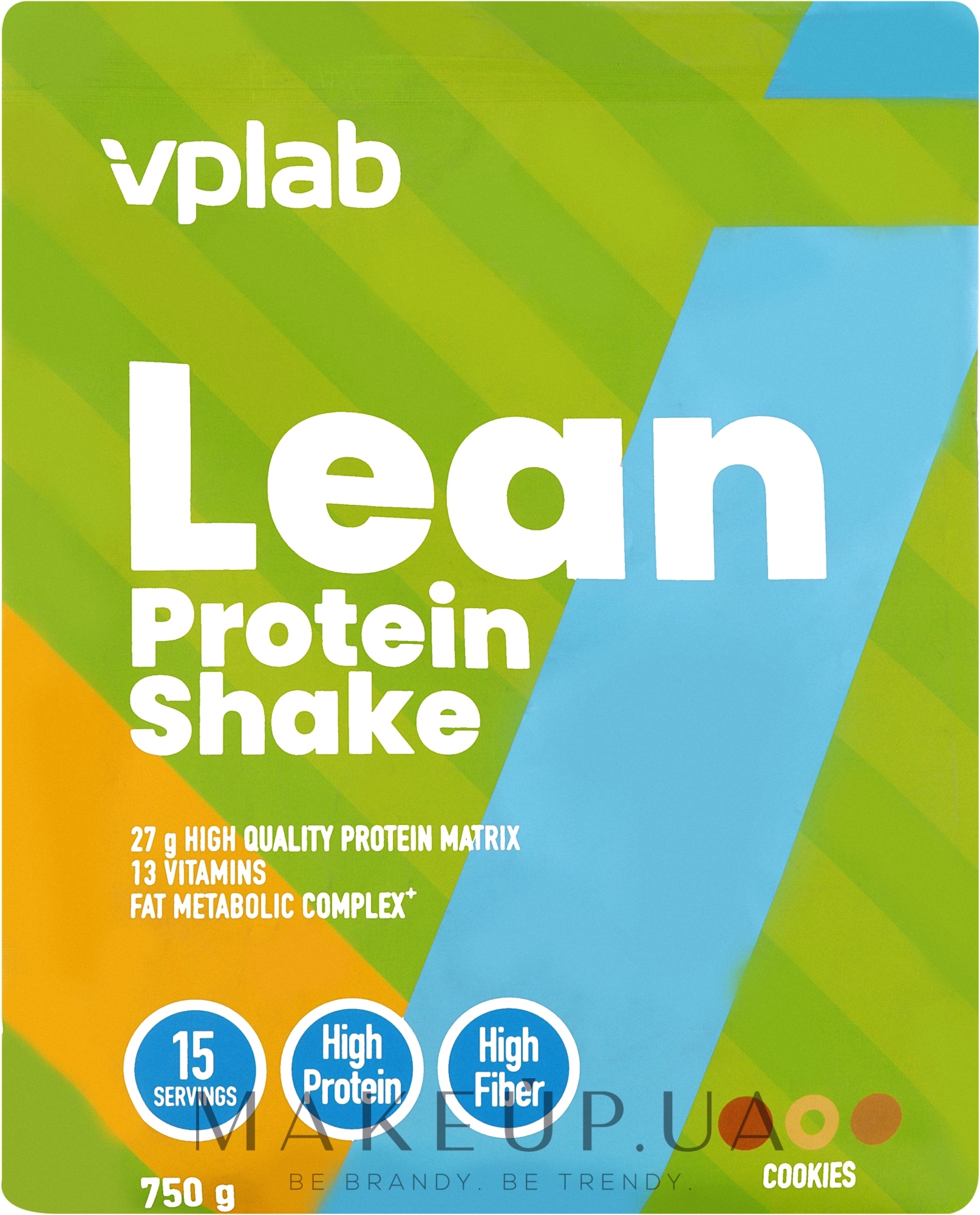 Протеин "Печенье и крем" - VPlab Lean Protein Shake — фото 750g