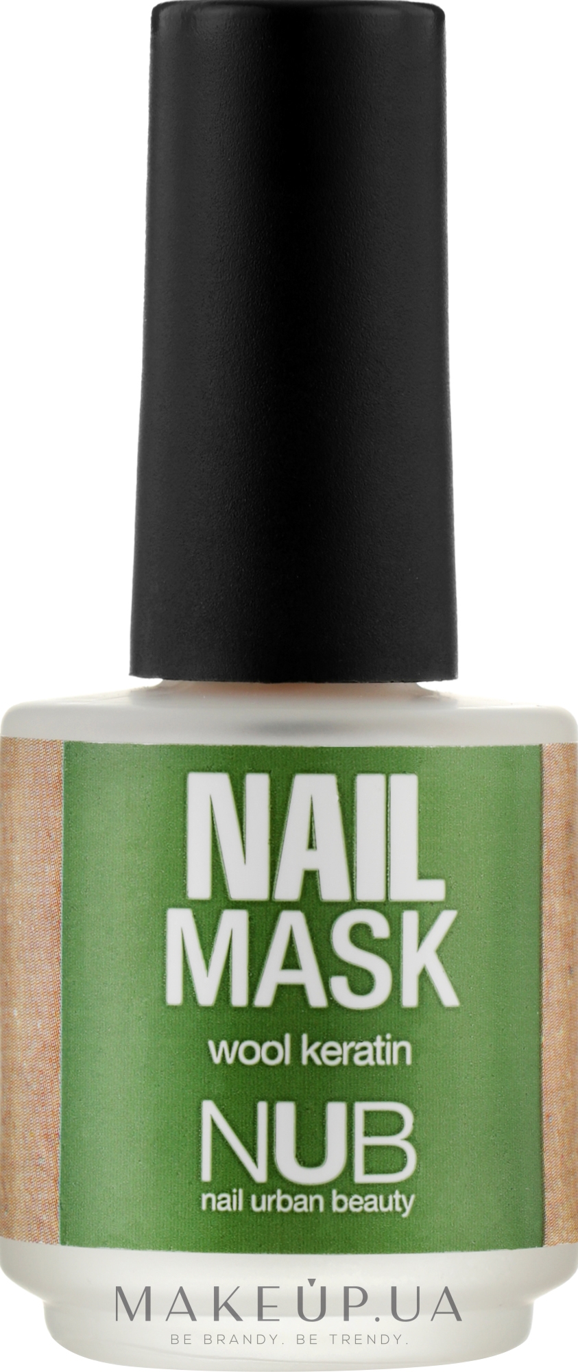 Укрепляющая маска для ногтей с кератином шерсти - NUB Nail Mask — фото 15ml