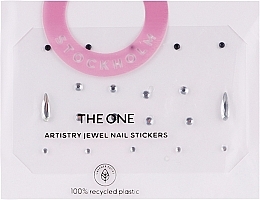 Духи, Парфюмерия, косметика Наклейки для дизайна ногтей, 20 шт. - Oriflame The One Artistry Jewel Nail Stickers 