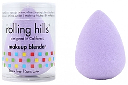 Бьюти блендер, светло фиолетовый - Rolling Hills Makeup Blender Light Purple — фото N1