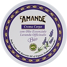 Крем для тела "Лаванда" - L'Amande Body Cream Organic Piedmont Lavender — фото N1