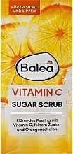 Духи, Парфюмерия, косметика Сахарный скраб для лица с витамином С - Balea Sugar Scrub