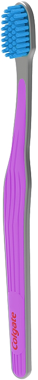 Ультрамягкая зубная щетка для эффективной чистки зубов, фиолетовая - Colgate — фото N4