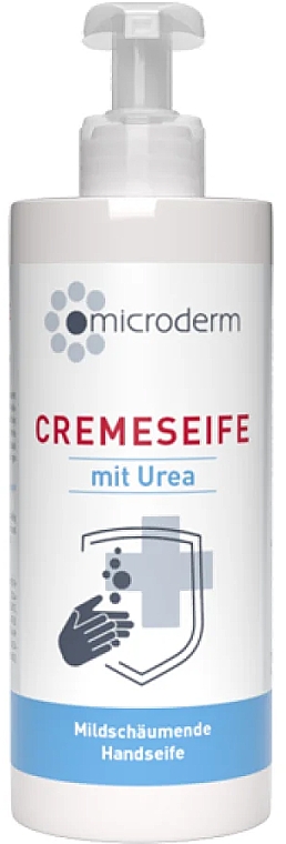 Крем-мыло для рук с мочевиной - Microderm Cream Soap With Urea — фото N1