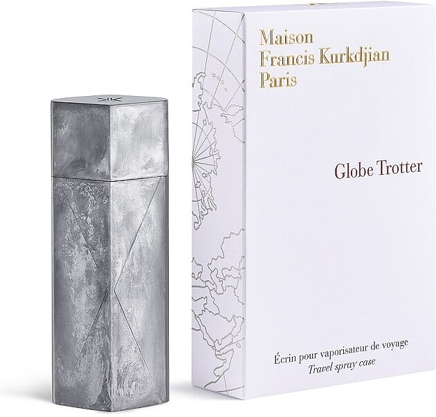 Атомайзер - Maison Francis Kurkdjian Globe Trotter Travel Spray Case Zinc Edition — фото N1