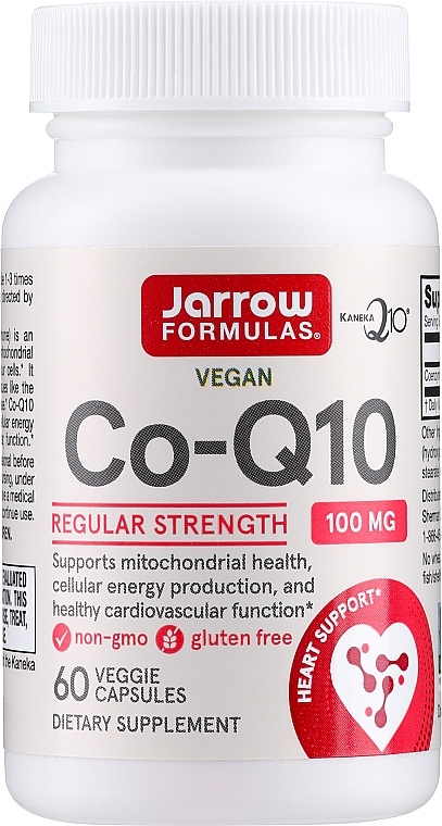 Харчові добавки - Jarrow Formulas Co-Q10 100mg — фото N1