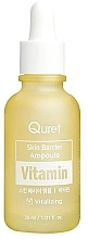 Парфумерія, косметика Вітамінна сироватка для обличчя - Quret Vitalizing Skin Barrier Ampoule Vitamin Serum
