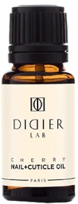 Олія для нігтів і кутикули "Вишня" - Didier Lab Nail + Cuticle Oil Cherry — фото 15ml