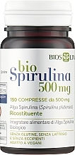 Пищевая добавка "Спирулина", 500 мг - BiosLine Principium Bio Spirulina — фото N1