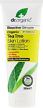 Лосьйон для тіла з екстрактом чайного дерева - Dr. Organic Bioactive Tea Tree Skin Lotion — фото N1