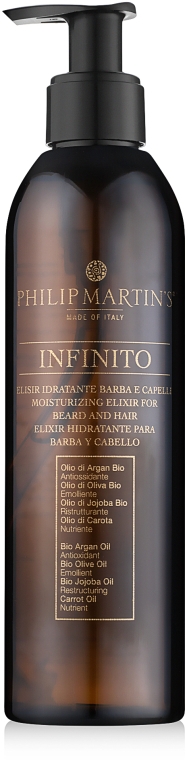 Масло для защиты и восстановления волос - Philip Martin's Moisturizing Elixir For Beard And Hair — фото N5