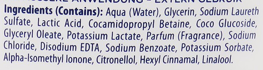 Рідке мило для інтимної гігієни "Ультразахист" - Felce Azzurra Lactide Acid Intimate Wash — фото N3