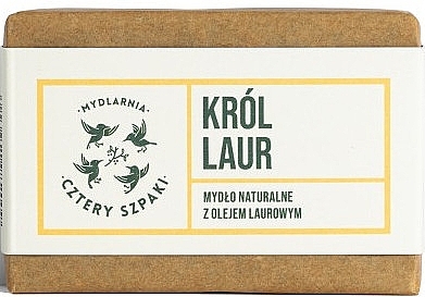 Натуральне мило - Cztery Szpaki King Laurel Soap — фото N1