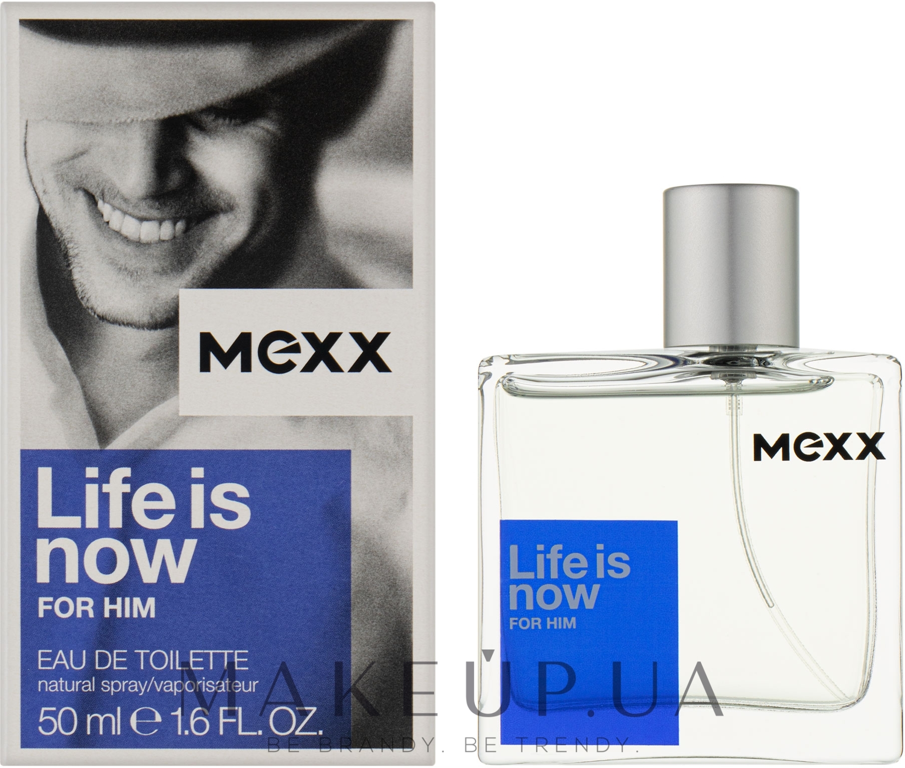 Mexx Life is Now for Him - Туалетна вода — фото 50ml