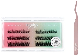 Набор - Lola's Lashes Soft Definition Pre-Glued Lashes Set (eyelashes/60pcs + applicator/1pcs) — фото N1