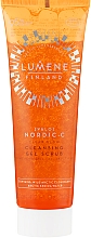 Очищувальний гель-скраб для обличчя - Lumene Valo Nordic-C Clear Glow Cleansing Gel Scrub — фото N1