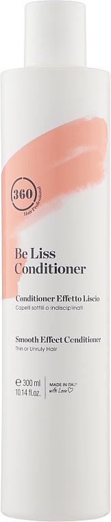Кондиціонер з ефектом розгладжування для тонкого й неслухняного волосся - 360 Bee Liss Conditioner
