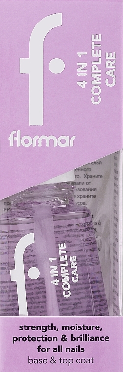 Комплексний догляд за нігтями - Flormar 4 in 1 Completely Care — фото N2