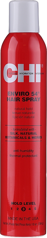 Лак для нормальної фіксації волосся - CHI Enviro 54 Natural Hold Hair Spray — фото N5