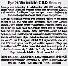 Сыворотка для кожи вокруг глаз - Spacecat CBD EYE & WRINKLE Serum — фото N2