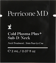 Духи, Парфюмерия, косметика Антивозрастной крем-сыворотка для лица, шеи, подбородка и зоны декольте - Perricone MD Cold Plasma Plus+ Sub-D/Neck (пробник)