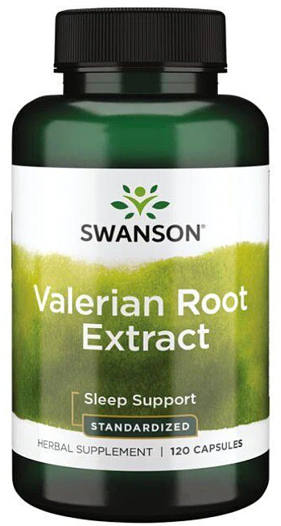 Пищевая добавка "Экстракт корня валерианы" - Swanson Valerian Root Extract — фото N1