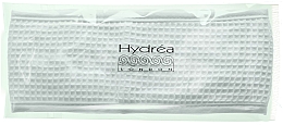 Хлопковая повязка для волос, белая - Hydrea London White Waffle Cotton Hairband — фото N2