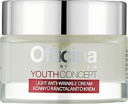 Духи, Парфюмерия, косметика Крем для лица против морщин, легкий - Helia-D Officina Youth Concept Light Anti-Wrinkle Cream