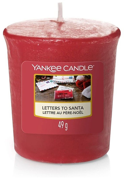 Ароматична свічка - Yankee Candle Votive Letters to Santa — фото N1