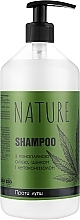 Шампунь проти лупи з конопляною олією, цинком і кетаконазолом - Bioton Cosmetics Nature Shampoo — фото N1
