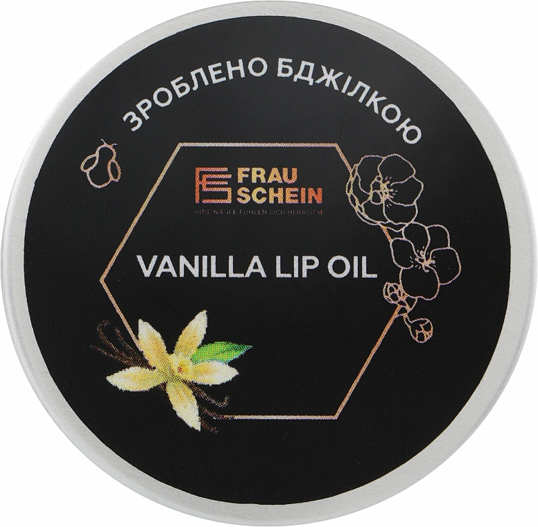 Олія для губ "Ваніль" - Frau Schein Lip Oil Vanilla