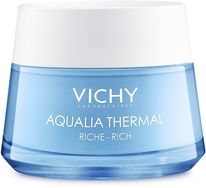 Насичений крем для глибокого зволоження шкіри обличчя - Vichy Aqualia Thermal Rehydrating Cream Rich