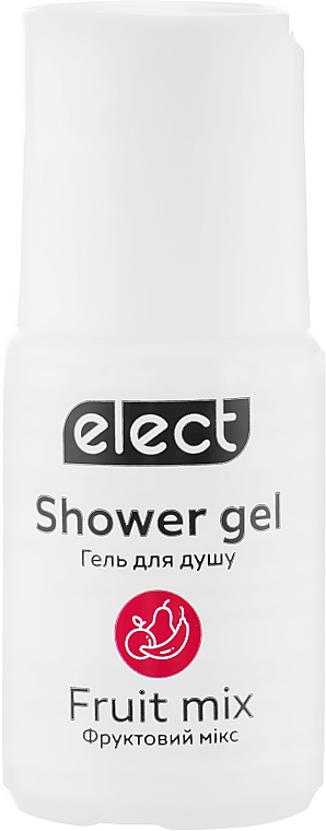 Гель для душу "Фруктовий мікс" - Elect Shower Gel Fruit Mix (міні) — фото N1