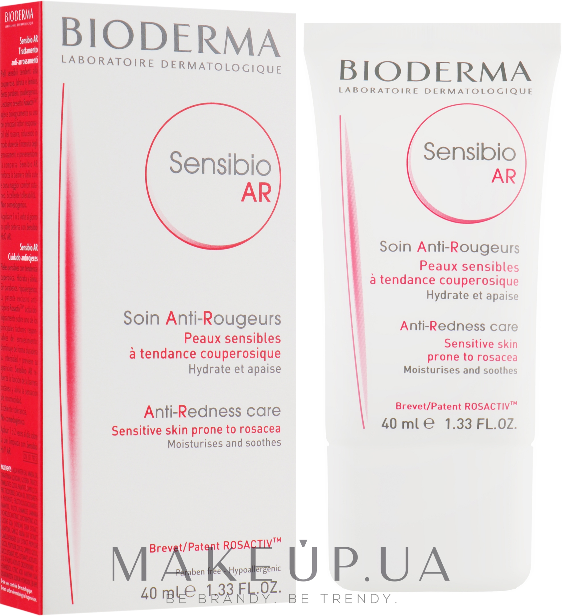 Крем проти червоності - Bioderma Sensibio AR Anti-Redness Cream — фото 40ml
