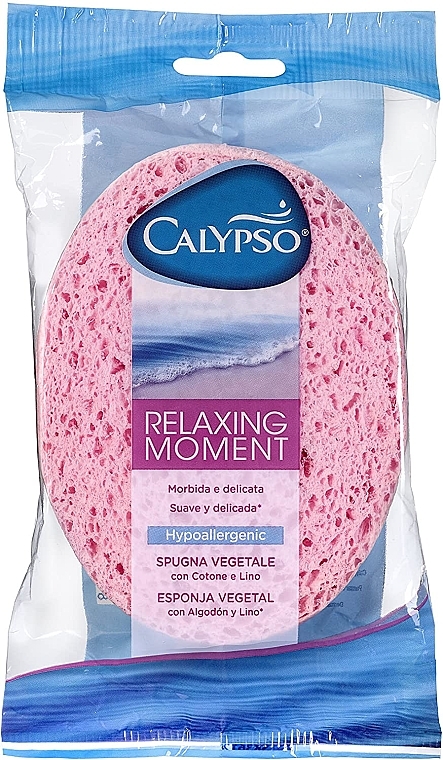 Губка для ванни, рожева - Calypso Relaxing Moment — фото N1