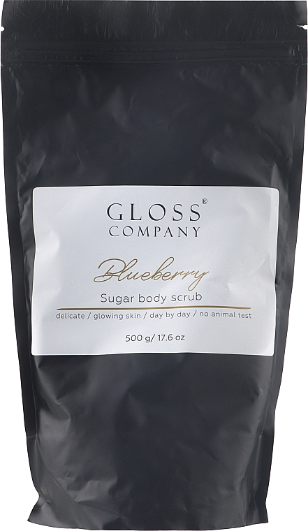Скраб для тела "Blueberry" - Gloss Company Sugar Body Scrub