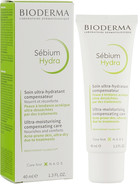 Зволожуючий крем - Bioderma Sebium Hydra Moisturising Cream * — фото N2