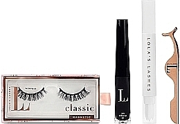 УЦІНКА Набір - Lola's Lashes Worth It Hybrid Magnetic Eyelash Kit (eyeliner/3ml + remover/2.5ml + eyelashes/2pcs + applicator) * — фото N2